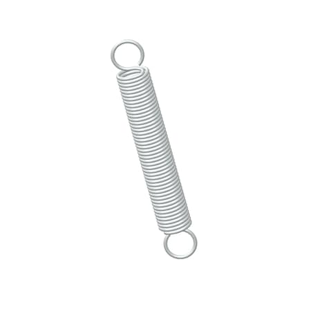 Extension Spring, O= .359, L= 2.50, W= .040